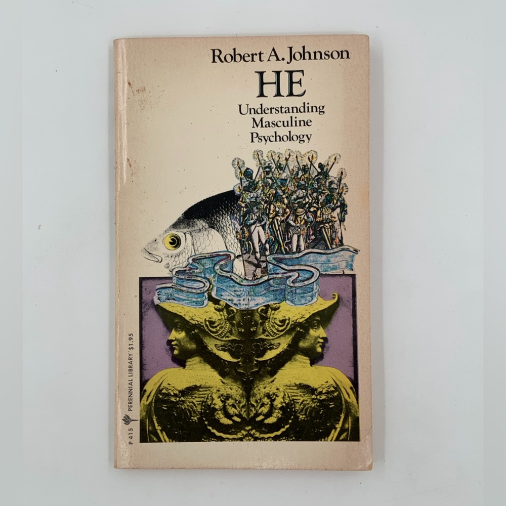 🌹New List🌹GUC He: Understanding Masculine Psychology-Vint. book-Robert A Johnson